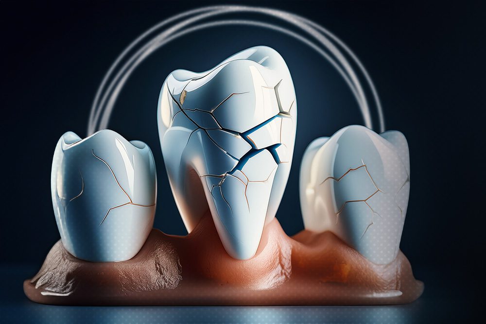 broken crown tooth